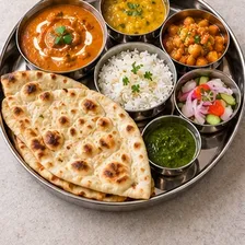 インド料理のイメージ (AI生成・店舗写真ではありません)
