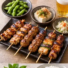 居酒屋料理のイメージ (AI生成・店舗写真ではありません)